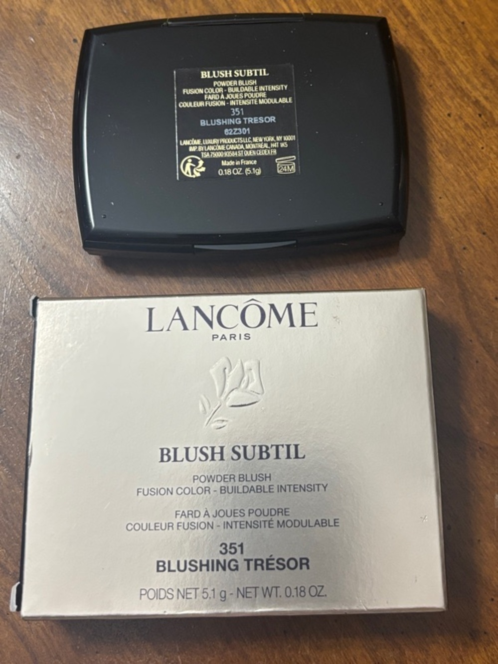 Lancôme Blush Subtil Blushing Trésor Powder Blush - Soft Pink #351 - Picture 2 of 7